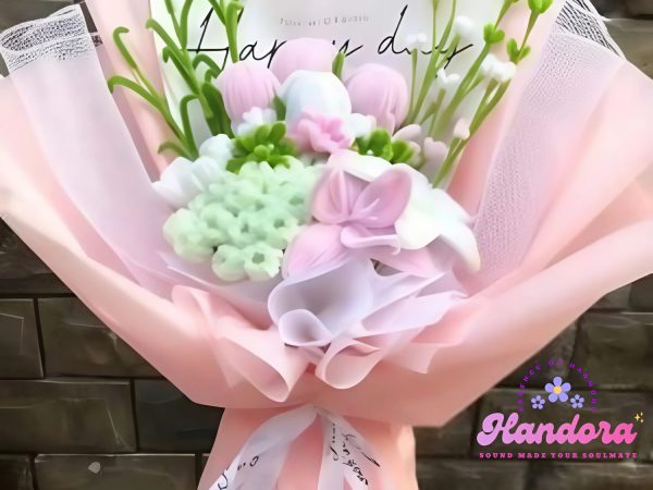 Bó hoa kẽm nhung quà tặng tốt nghiệp, sinh nhật
