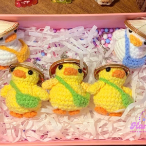 Móc treo chìa con vật dễ thương đồ handmade