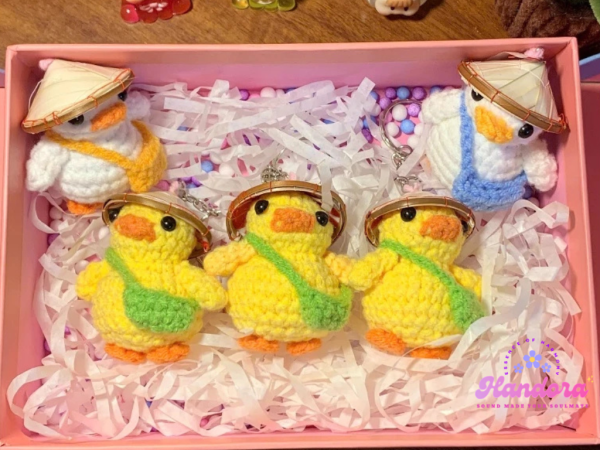 Móc treo chìa con vật dễ thương đồ handmade